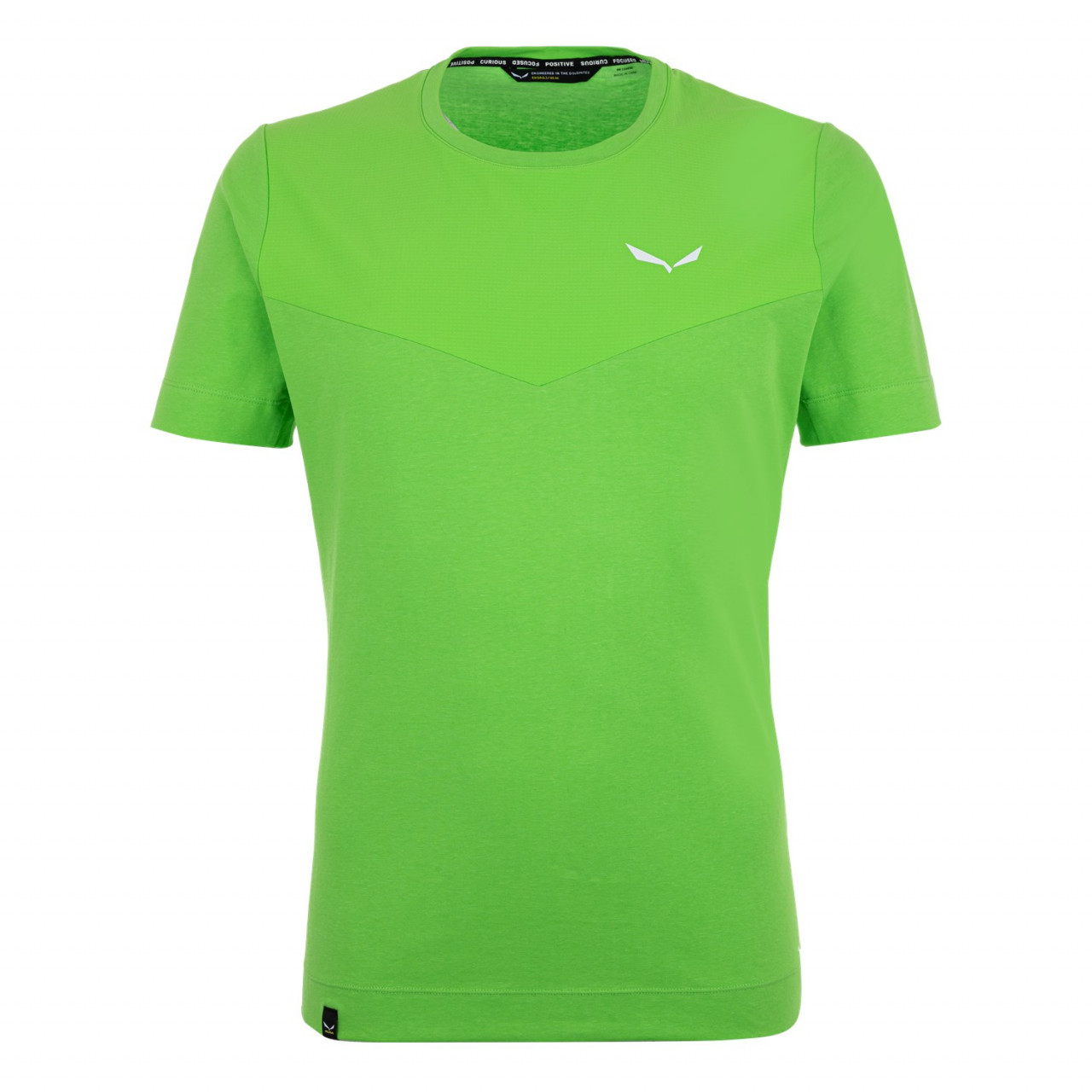 Camisetas Hombre Chile - Salewa Alpine Hemp - Verde - KVAB-45380